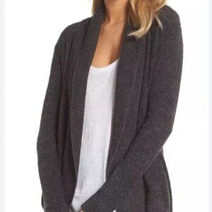 Barefoot Dreams CozyChic Lite® Circle Cardigan - Size XS/S -- Carbon